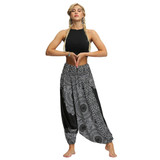 Casual Harem Boho Loose Hippy High Waist Jumpsuit Pants Casual Harem Boho Loose Hippy High Waist Jumpsuit Pants