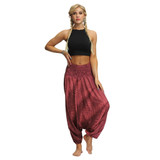Casual Harem Boho Loose Hippy High Waist Jumpsuit Pants Casual Harem Boho Loose Hippy High Waist Jumpsuit Pants