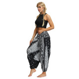 Casual Harem Boho Loose Hippy High Waist Jumpsuit Pants Casual Harem Boho Loose Hippy High Waist Jumpsuit Pants
