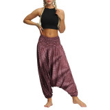 Casual Harem Boho Loose Hippy High Waist Jumpsuit Pants Casual Harem Boho Loose Hippy High Waist Jumpsuit Pants