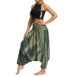 Casual Harem Boho Loose Hippy High Waist Jumpsuit Pants Casual Harem Boho Loose Hippy High Waist Jumpsuit Pants