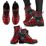Sugar Skull Boots Women's Leather Boots Sugar Skull Boots Women's Leather Boots