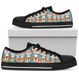 Cute Cat Shoes Women's Low Top Shoe