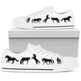 Horse Shoes Women's Low Top Shoe