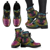 Elephant Boots Mandala Boots Women's Leather Boots