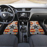 Turtle Car Mats Gray Front And Back Car Mats (Set Of 4)