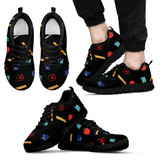 Teacher Shoes Appreciation Men's Sneakers (Black)