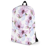 Flower Backpack Floral Backpack Laptop Bag Daypack Schoolbag Bookbag