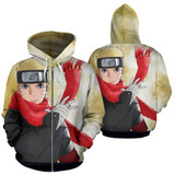 Uzumaki Hoodie Naruto Hoodie  All Over Zip Up