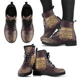 Hippie Boots Bus Women's Leather Brown Boots