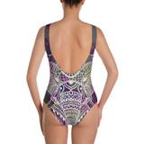 Elephant Mandala One-Piece Swimsuit