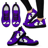Snoopy Purple Shoes Women's Sneakers for Womens