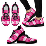 Flower Elephant Mandala Pink Shoes Women's Sneakers for Womens
