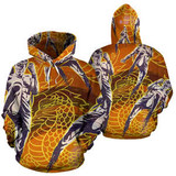 Muay Thai All Over Print Hoodie Pullover Sweatshirt Hooded