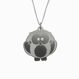 Owl Pendant Necklace Necklace 925 Sterling Silver