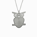 Owl Pendant Necklace 925 Sterling Silver Owl Pendant Necklace 925 Sterling Silver