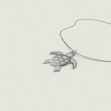 Sea Turtle Necklace Necklace 925 Sterling Silver Pendant. Sea Turtle Necklace Necklace 925 Sterling Silver Pendant.