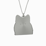 Wolf Necklace 925 Sterling Silver
