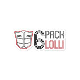 6 Pack Lolli. Sticker