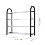 Dustproof Home Shoe Racks Organizer Multiple Layers Shoes Shelf Stand Holder Door Shoe Rack Save Space Home Wardrobe Storage