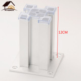 Myhomera 4Ps Furniture Foot Leg Heavy Bearing Capacity 1000KG Adjustable Cabinet Sofa Legs Cupboard Coffee Table Protective Foot