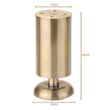 Myhomera Furniture Feet Leg Adjustable 80mm-150mm Cabinet Sofa Legs 150-250KG Load Cupboard Coffee Table Bathroom Protect Foot