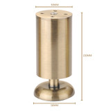 Myhomera Furniture Feet Leg Adjustable 80mm-150mm Cabinet Sofa Legs 150-250KG Load Cupboard Coffee Table Bathroom Protect Foot