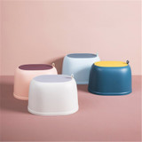 1PC None Slip Bathroom Stool Anti-slip Chair Kids Adult Plastic Stool for Bathroom Living Furniture Bearing 100KG