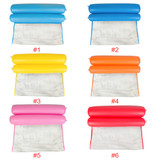 Summer Water Hammock Foldable Inflatable Air Mattress Swimming Pool Beach Lounger Floating Sleeping Cushion Bed Chair 2020 Hot