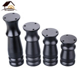 Myhomera 80mm-150mm Furniture Feet Leg Adjustable Cabinet Sofa Legs Aluminum Cupboard Coffee Tea Table Bathroom Protective Foot