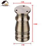 Myhomera 80mm-150mm Furniture Feet Leg Adjustable Cabinet Sofa Legs Aluminum Cupboard Coffee Tea Table Bathroom Protective Foot
