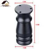 Myhomera 80mm-150mm Furniture Feet Leg Adjustable Cabinet Sofa Legs Aluminum Cupboard Coffee Tea Table Bathroom Protective Foot