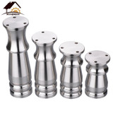 Myhomera 80mm-150mm Furniture Feet Leg Adjustable Cabinet Sofa Legs Aluminum Cupboard Coffee Tea Table Bathroom Protective Foot