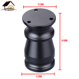 Myhomera 80mm-150mm Furniture Feet Leg Adjustable Cabinet Sofa Legs Aluminum Cupboard Coffee Tea Table Bathroom Protective Foot