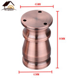 Myhomera 80mm-150mm Furniture Feet Leg Adjustable Cabinet Sofa Legs Aluminum Cupboard Coffee Tea Table Bathroom Protective Foot
