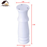 Myhomera 80mm-150mm Furniture Feet Leg Adjustable Cabinet Sofa Legs Aluminum Cupboard Coffee Tea Table Bathroom Protective Foot