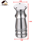 Myhomera 80mm-150mm Furniture Feet Leg Adjustable Cabinet Sofa Legs Aluminum Cupboard Coffee Tea Table Bathroom Protective Foot