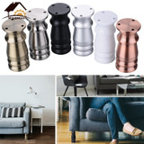 Myhomera 80mm-150mm Furniture Feet Leg Adjustable Cabinet Sofa Legs Aluminum Cupboard Coffee Tea Table Bathroom Protective Foot