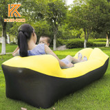 Fast Folding Beach Chair Camping lazy bag inflatable air sofa laybag sleeping bag adult beds air lounge chair nylon air sofa bed