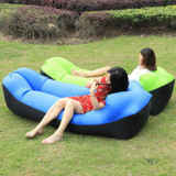 Fast Folding Beach Chair Camping lazy bag inflatable air sofa laybag sleeping bag adult beds air lounge chair nylon air sofa bed
