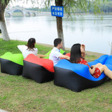 Fast Folding Beach Chair Camping lazy bag inflatable air sofa laybag sleeping bag adult beds air lounge chair nylon air sofa bed