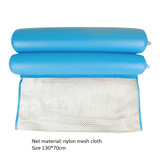 Swimming Pool Float Lounge Water Chair Summer Inflatable Foldable Floating Row Beach Swimming Pool Water Hammock Water Bed