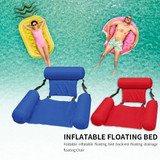 Swimming Pool Float Lounge Water Chair Summer Inflatable Foldable Floating Row Beach Swimming Pool Water Hammock Water Bed