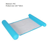 Swimming Pool Float Lounge Water Chair Summer Inflatable Foldable Floating Row Beach Swimming Pool Water Hammock Water Bed