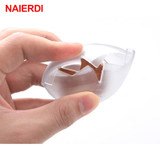 NAIERDI 8pcs Silicone Wood Floor Protector Pad Round Chair Leg Cups Feet Furniture Non Slip Table Cover For Chairs Home Hardware