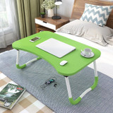 Home Folding Laptop Desk for Bed & Sofa Laptop Bed Tray Table Desk Portable Lap Desk for Study and Reading Bed Top Tray Table