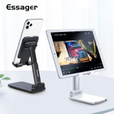Essager Desk Mobile Phone Holder Stand For iPhone iPad Adjustable Metal Desktop Tablet Holder Universal Table Cell Phone Stand