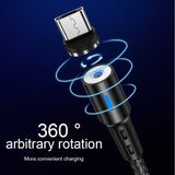 Magnetic Cable Micro USB For Samsung Android Fast Charging Magnet Charger For iPhone USB Type C Cable Mobile Phone Cord