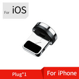 Magnetic Cable Micro USB For Samsung Android Fast Charging Magnet Charger For iPhone USB Type C Cable Mobile Phone Cord