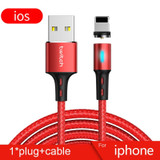 Magnetic Cable Micro USB For Samsung Android Fast Charging Magnet Charger For iPhone USB Type C Cable Mobile Phone Cord